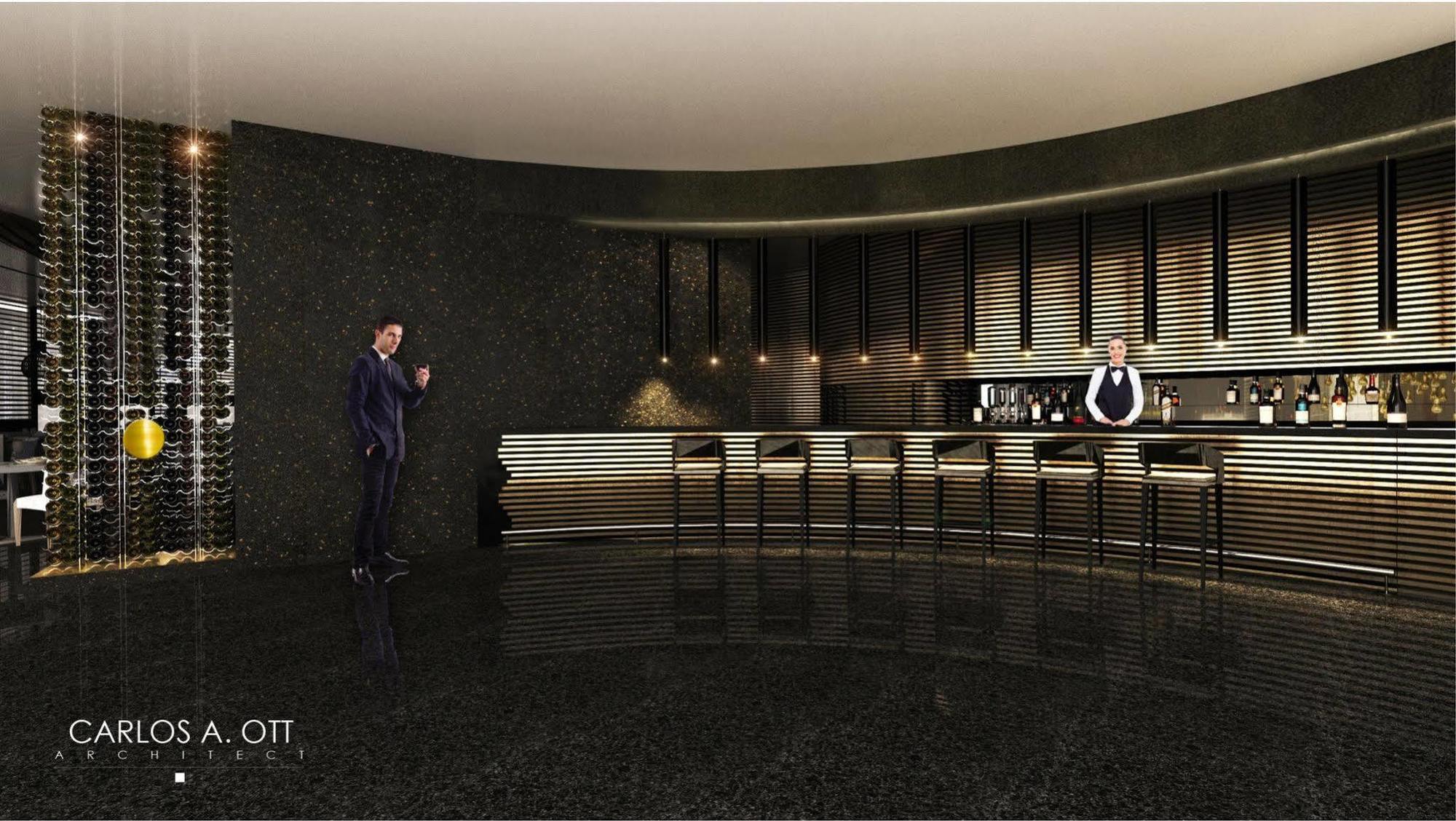 Hotel Las Americas Golden Tower Panama Exterior photo The lobby of the Ritz-Carlton, Dubai